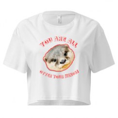 Ladies Festival Cali Crop Top Tee