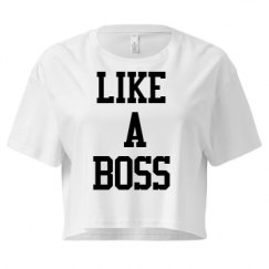 Ladies Festival Cali Crop Top Tee