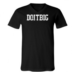 Unisex V-Neck Jersey Tee
