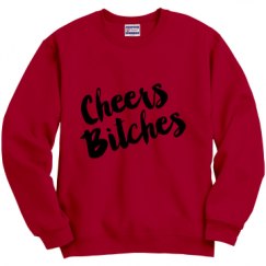 Unisex Film and Foil Crewneck Sweatshirt