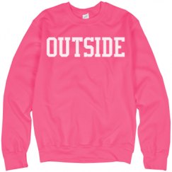 Unisex Neon Crewneck Sweatshirt