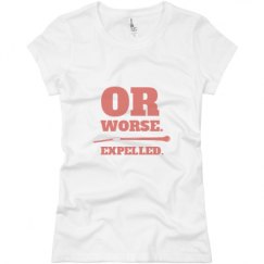 Ladies Slim Fit Basic Promo Jersey Tee