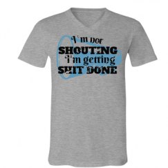 Unisex V-Neck Jersey Tee