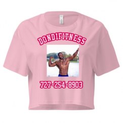 Ladies Festival Cali Crop Top Tee