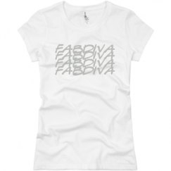 Ladies Slim Fit Basic Promo Jersey Tee