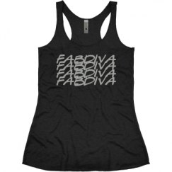 Ladies Slim Fit Super Soft Racerback Triblend Tank