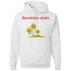 Sunshine state hoodie white
