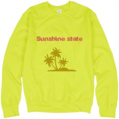 Unisex Neon Crewneck Sweatshirt