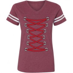 Ladies Relaxed Fit Vintage Sports Tee