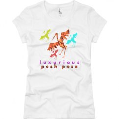 Ladies Slim Fit Basic Promo Jersey Tee