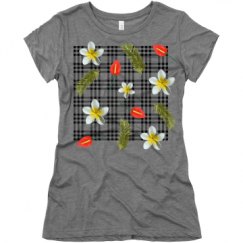 Ladies Slim Fit Super Soft Triblend Tee
