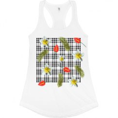 Ladies Slim Fit Racerback Tank Top