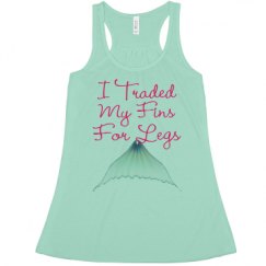 Ladies Flowy Racerback Tank