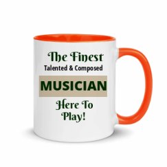 11oz Ceramic Mug with Color Inside