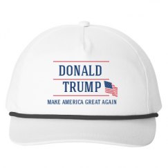 Snapback Five-Panel Rope Hat