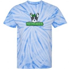 Green Tie Dye Frenchies Tee
