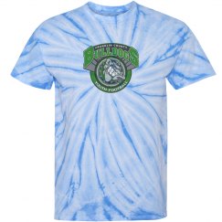 Green Tie Dye Bulldogs Tee