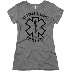 Ladies Slim Fit Super Soft Triblend Tee