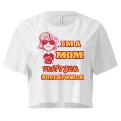 Ladies Festival Cali Crop Top Tee