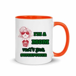 11oz Ceramic Mug with Color Inside