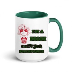 15oz Ceramic Mug with Color Inside