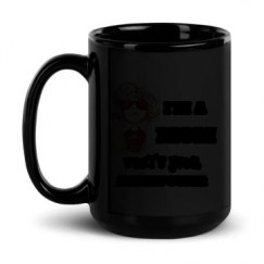 15oz Black Glossy Mug