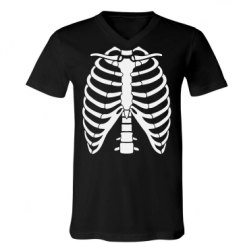 Unisex V-Neck Jersey Tee