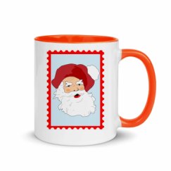 11oz Ceramic Mug with Color Inside