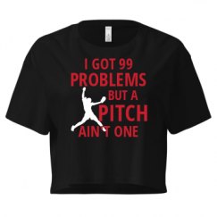 Ladies Festival Cali Crop Top Tee