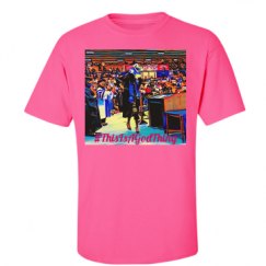 Unisex Ultra Cotton Safety Neon Crewneck Tee