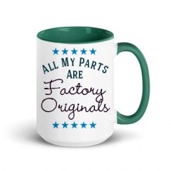 15oz Ceramic Mug with Color Inside