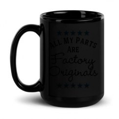 15oz Black Glossy Mug
