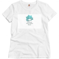 White Short Sleeve All Things Logo T-Shiirt