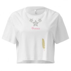 Ladies Festival Cali Crop Top Tee