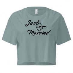 Ladies Festival Cali Crop Top Tee