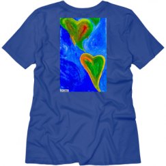 Ladies Relaxed Fit V-Neck Tee