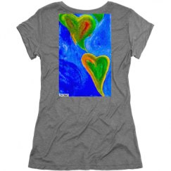 Ladies Slim Fit Super Soft Triblend Tee