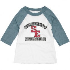 Toddler 3/4 Sleeve Raglan Tee