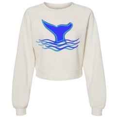 Women's Raglan Pullover Fleece