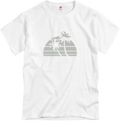 Palm tree tee