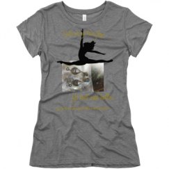 Ladies Slim Fit Super Soft Triblend Tee