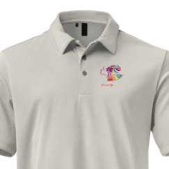 adidas Space-Dyed Polo Shirt