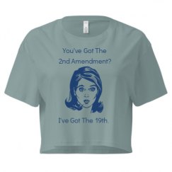 Ladies Festival Cali Crop Top Tee