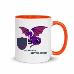 11oz Ceramic Mug with Color Inside