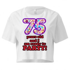 Ladies Festival Cali Crop Top Tee