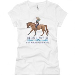 Ladies Slim Fit Basic Promo Jersey Tee