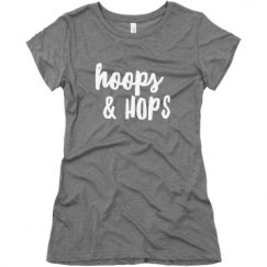 Ladies Slim Fit Super Soft Triblend Tee