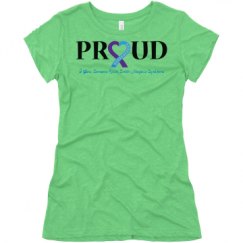 Ladies Slim Fit Super Soft Triblend Tee