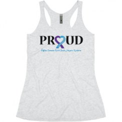 Ladies Slim Fit Super Soft Racerback Triblend Tank