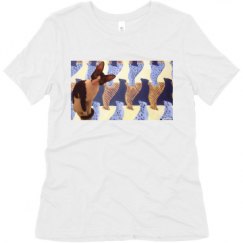 Ladies Relaxed Fit Super Soft Triblend Tee